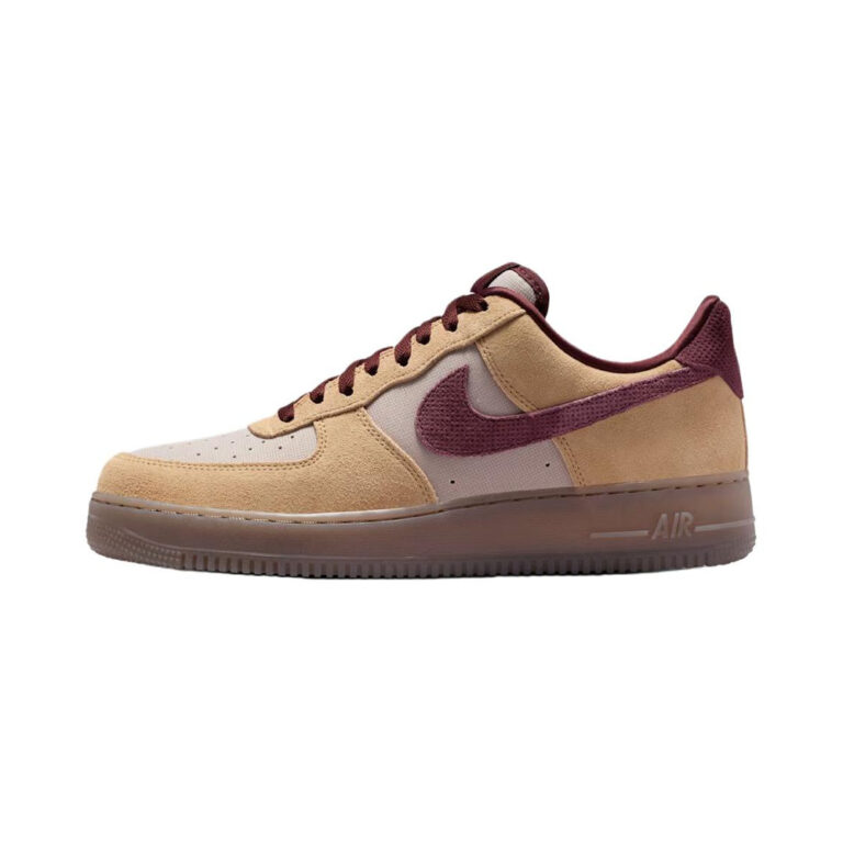 Nike Air Force 1 'Linen / Moon Particle / Mink Brown / Burgundy Crush' Мужские