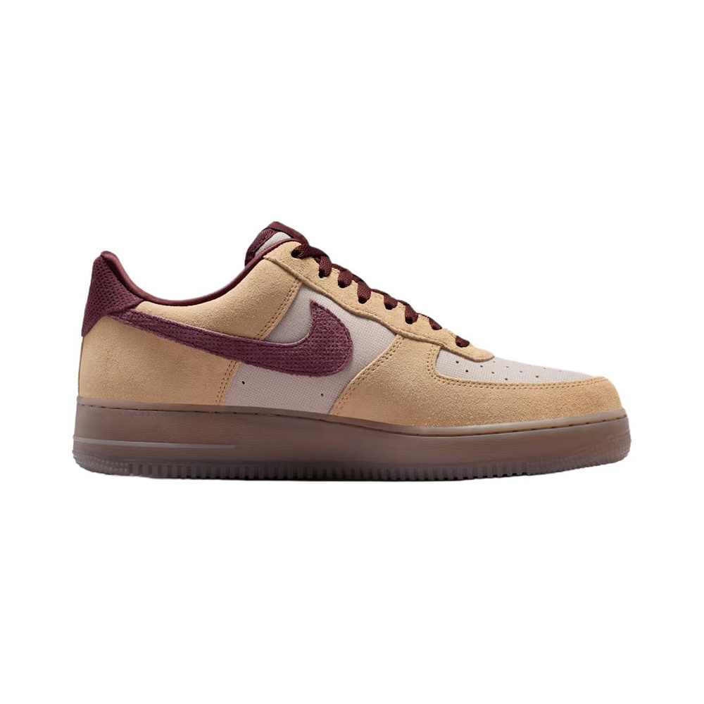 Nike Air Force 1 'Linen / Moon Particle / Mink Brown / Burgundy Crush' Мужские