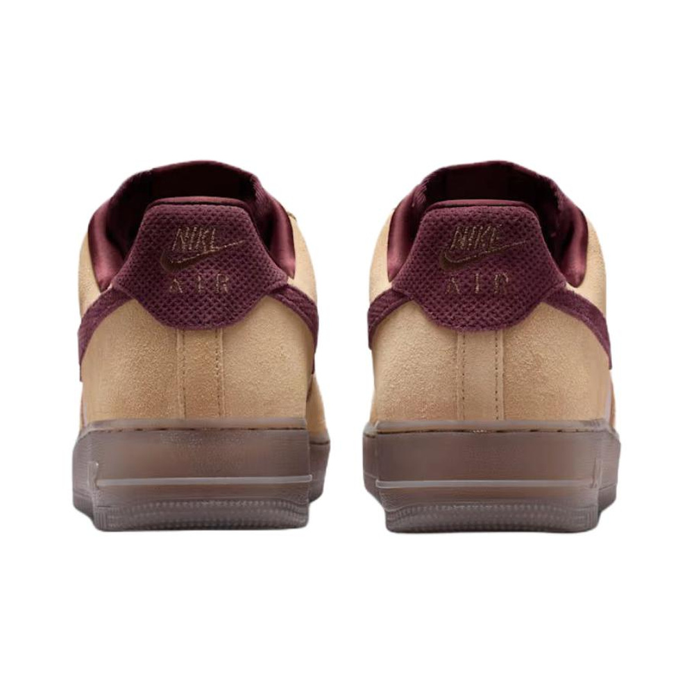 Nike Air Force 1 'Linen / Moon Particle / Mink Brown / Burgundy Crush' Мужские