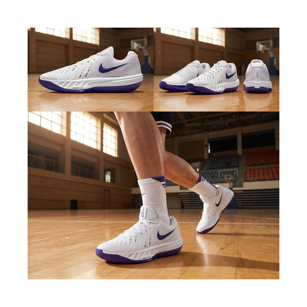 Nike Air Zoom G.t. Cut Academy 2 'Tumbled Grey / Flat Silver / Heather / Black' Мужские