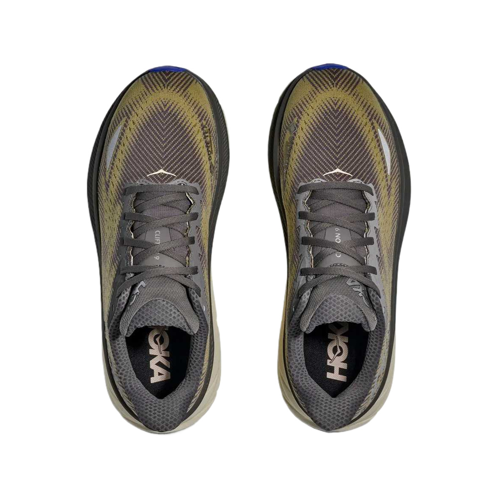 Hoka One Clifton 9 'Green Vanilla Lime Glow' Мужские