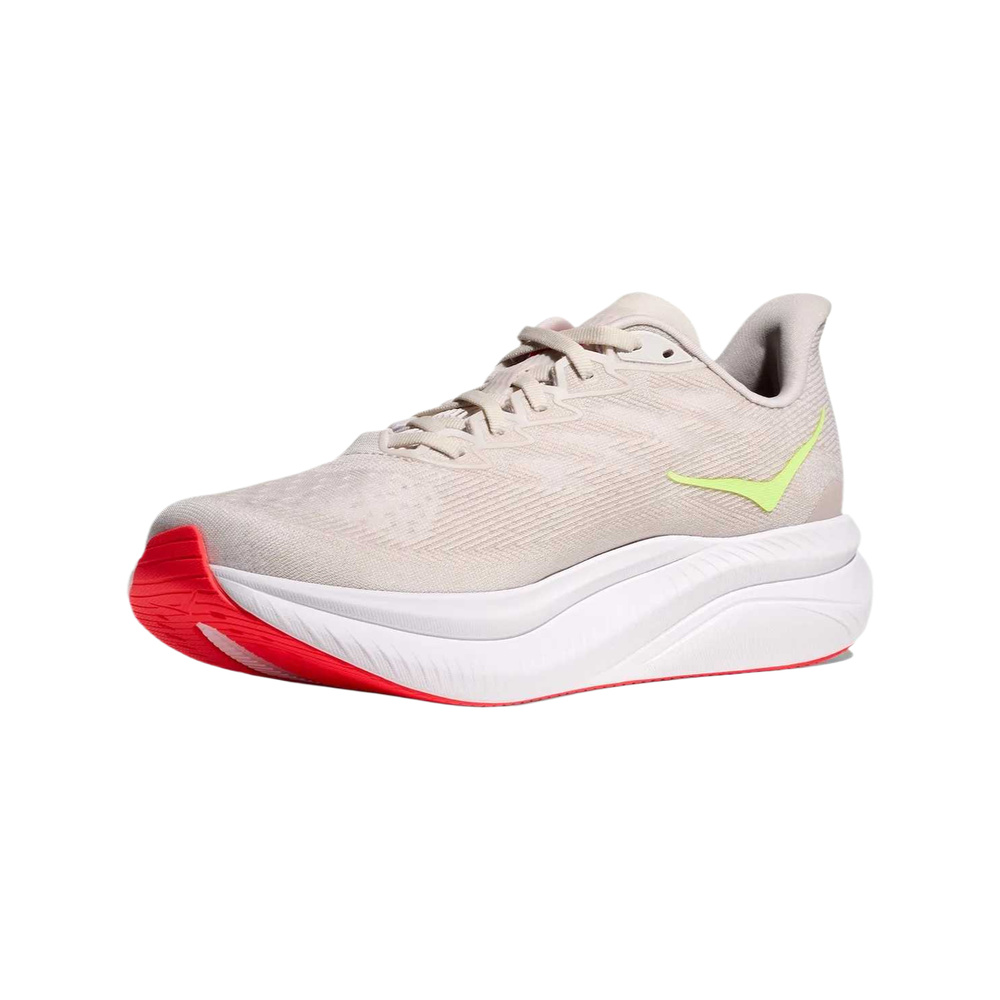 Hoka Mach 6 'Grey / Bright Orange Red' Мужские