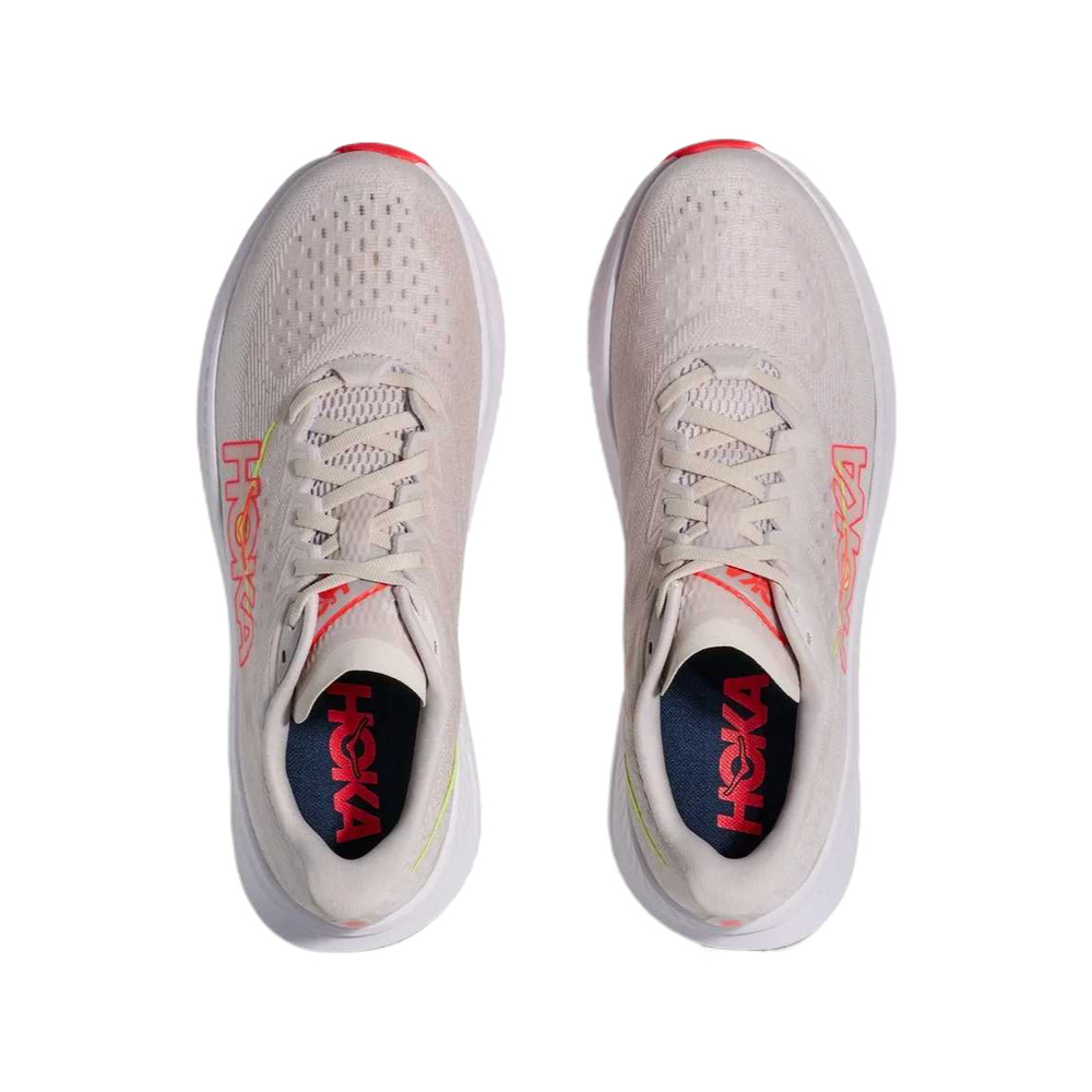 Hoka Mach 6 'Grey / Bright Orange Red' Мужские