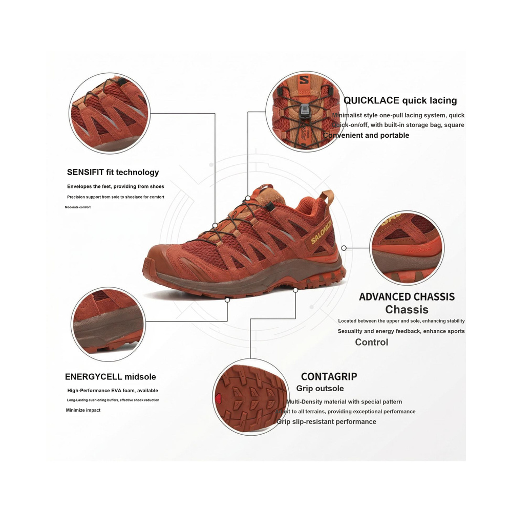 Salomon Xa Pro 3d 'Red / Wild' Мужские