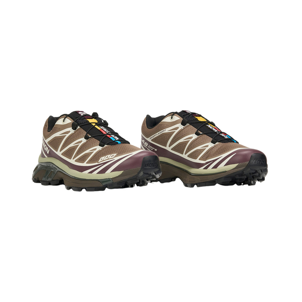 Salomon XT 6 'Walnut / Black Plum / Purple Urban / Grey' Мужские