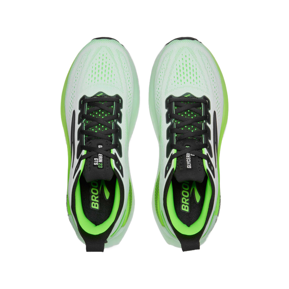 Brooks Glycerin 'White / Green' Мужские