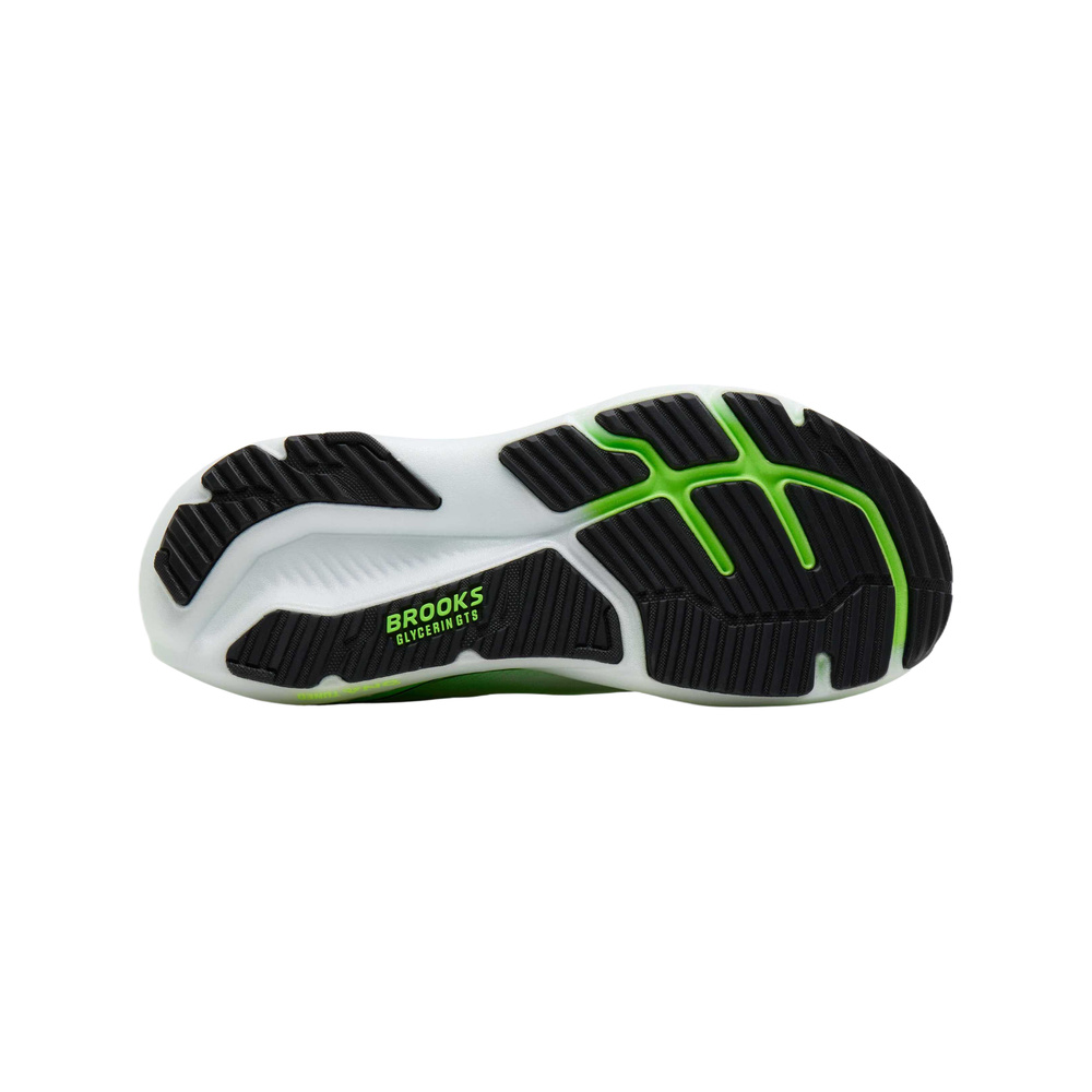 Brooks Glycerin 'White / Green' Мужские
