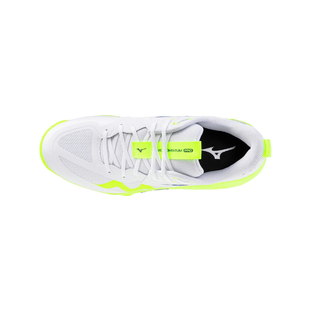 Mizuno Wave Momentum Pro 'White Green' Мужские