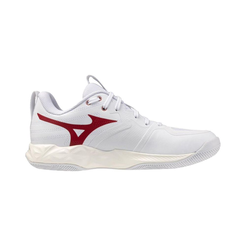Mizuno Wave Momentum Pro 'White Red' Женские