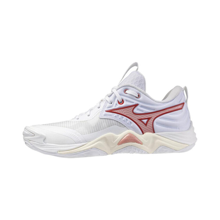 Mizuno Wave Momentum Elite 'White Red' Женские