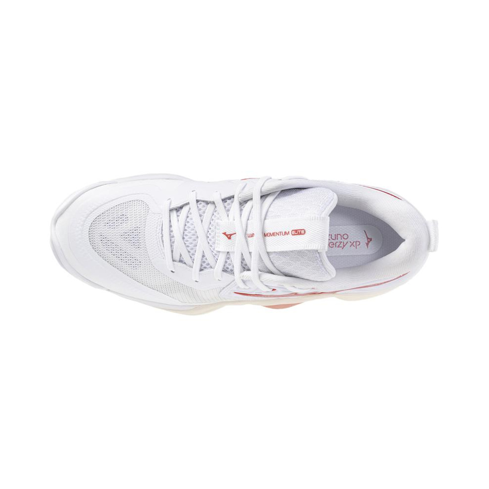 Mizuno Wave Momentum Elite 'White Red' Женские