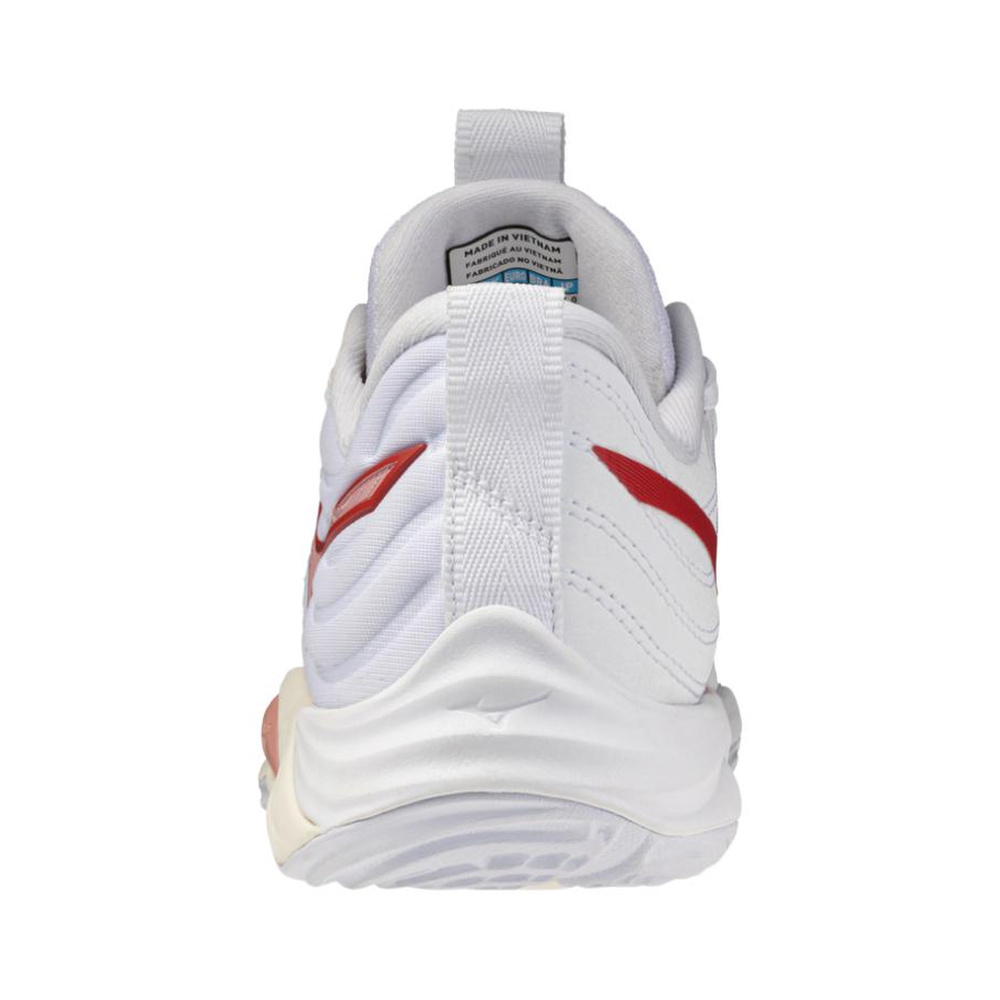 Mizuno Wave Momentum Elite 'White Red' Женские