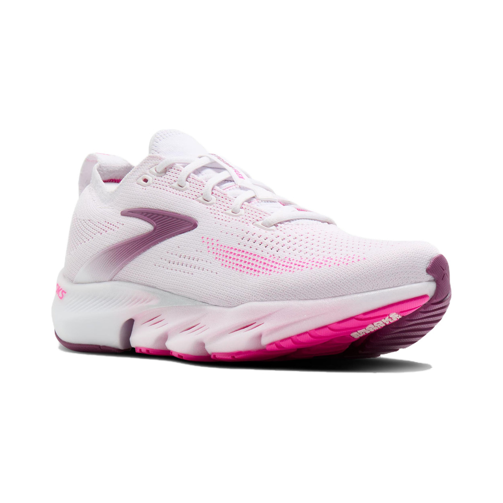 Brooks Glycerin 'White / Pink' Женские
