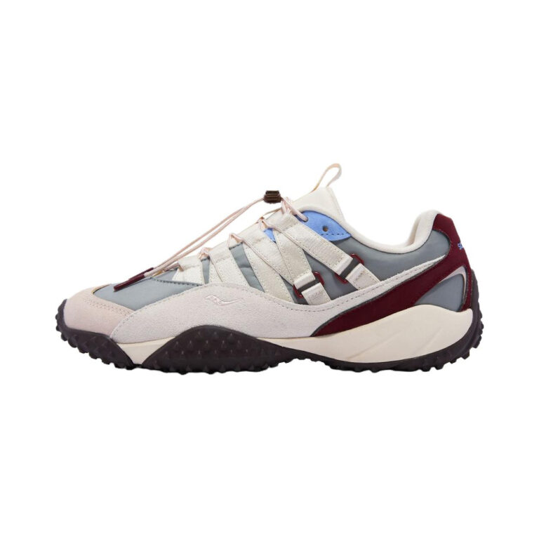 Saucony Surge SPIKES 80S 'Grey Red' Женские