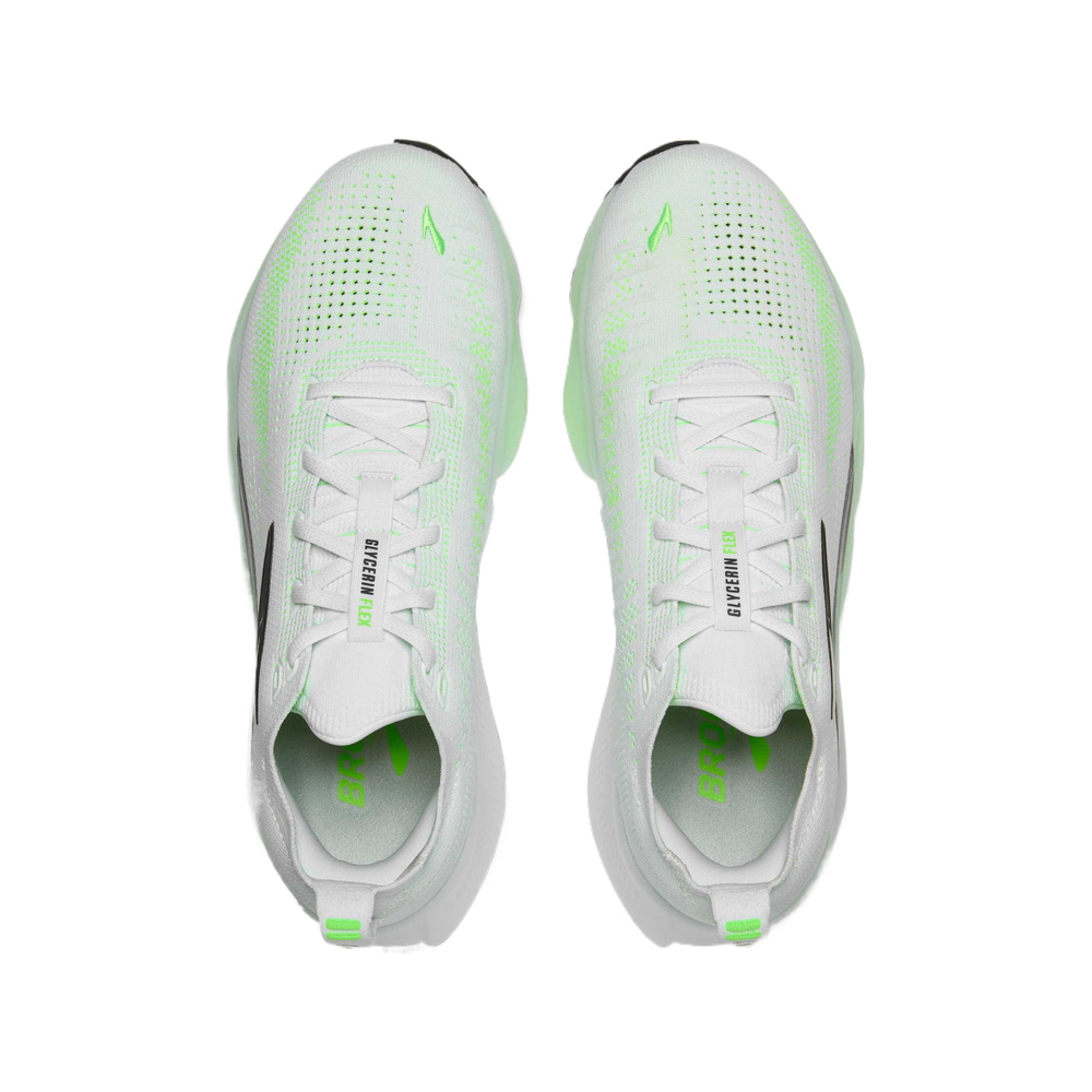 Brooks Glycerin 'White / Green' Мужские