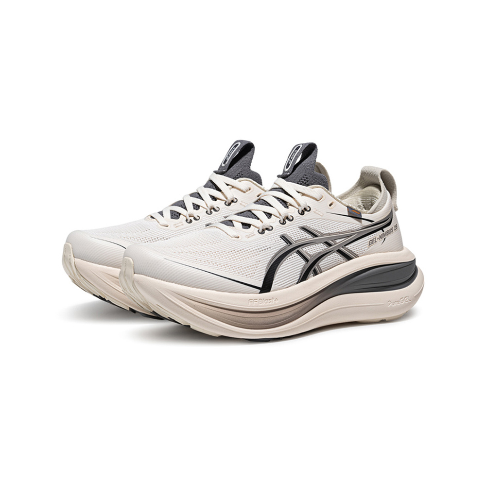 ASICS Gel Nimbus 28 'Go Cream Cement Grey' Женские