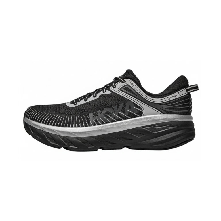 Hoka Bondi 7 'Black Silver' Мужские