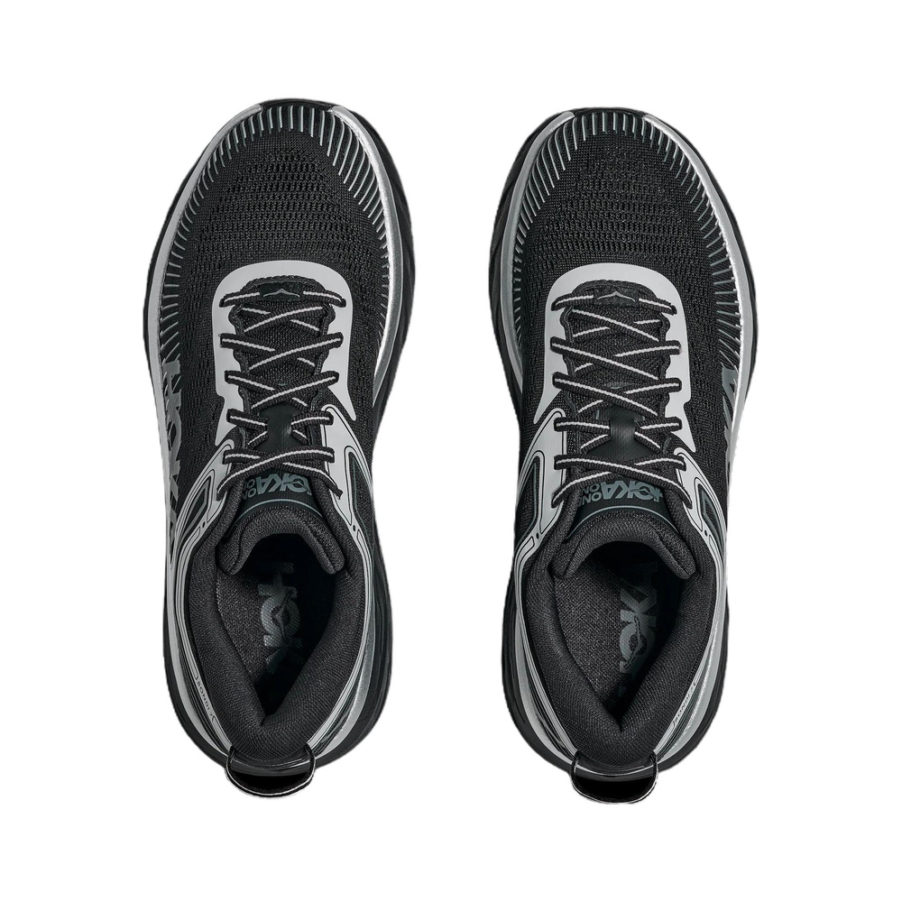 Hoka Bondi 7 'Black Silver' Мужские