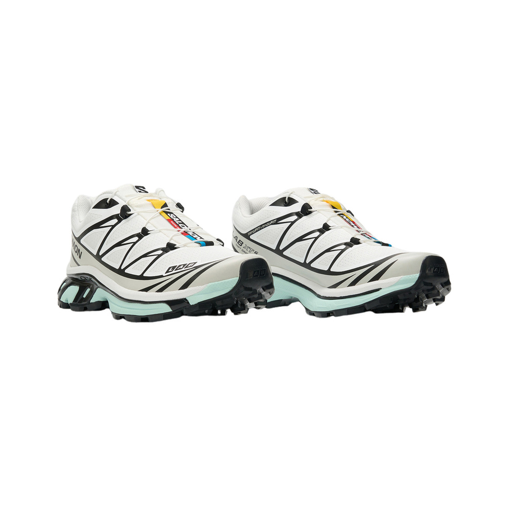 Salomon XT 6 'Recut White Black Ice Blue' Мужские