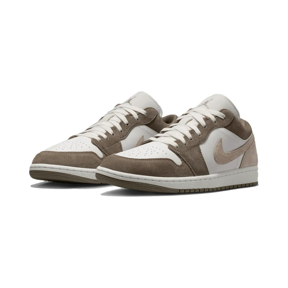 Air Jordan 1 'Olive Grey / Summit White / Pale Ivory / Enigma Stone' Мужские