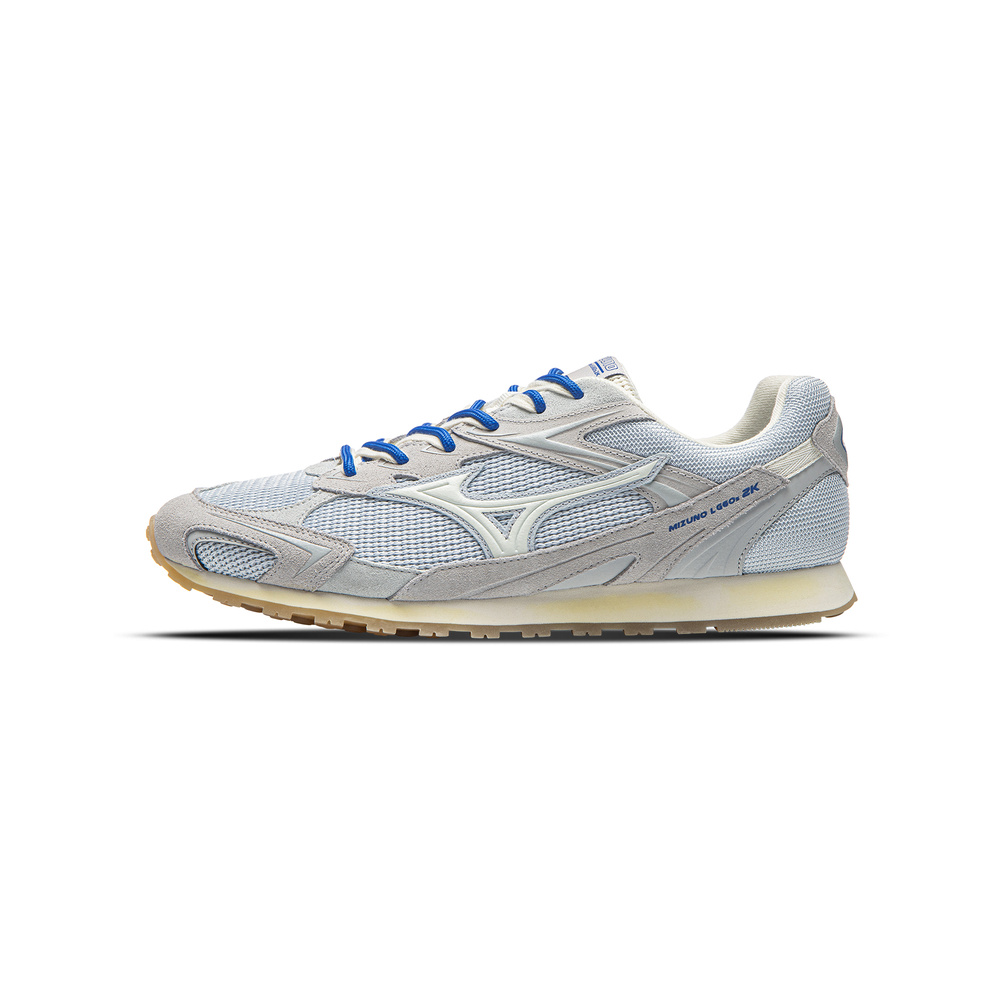 Azure / Light Grey / Beige