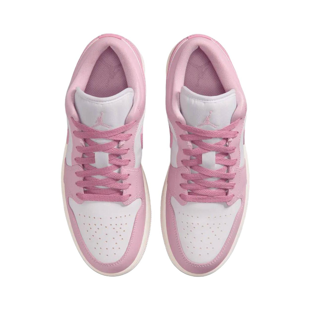 Air Jordan 1 'Iced Carmine / Elemental Pink / Sail / White' Женские