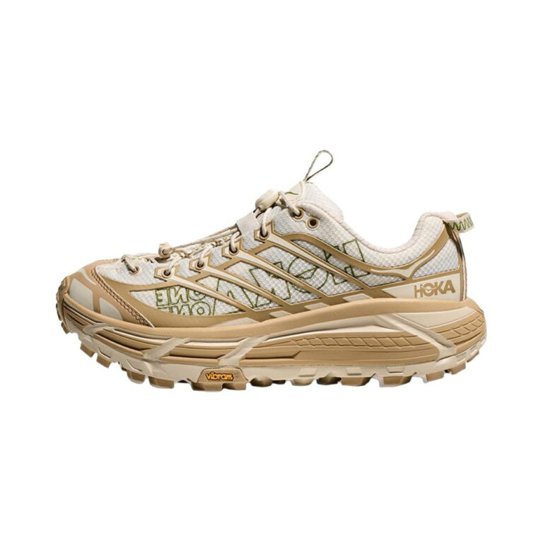 Hoka Mafate Three 2 'White / Brown' Мужские