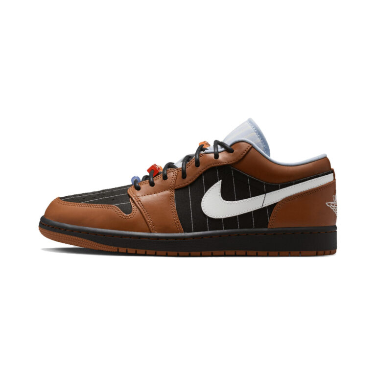 Air Jordan 1 Low 'Black / Light British Tan / Sail' Мужские