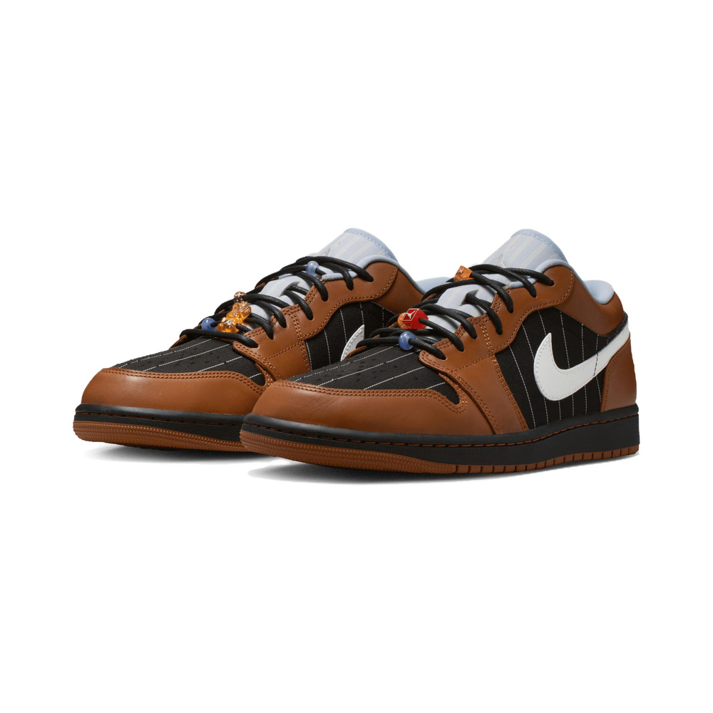 Nike Jordan 1 Low 'Black / Light British Tan / Sail' Мужские