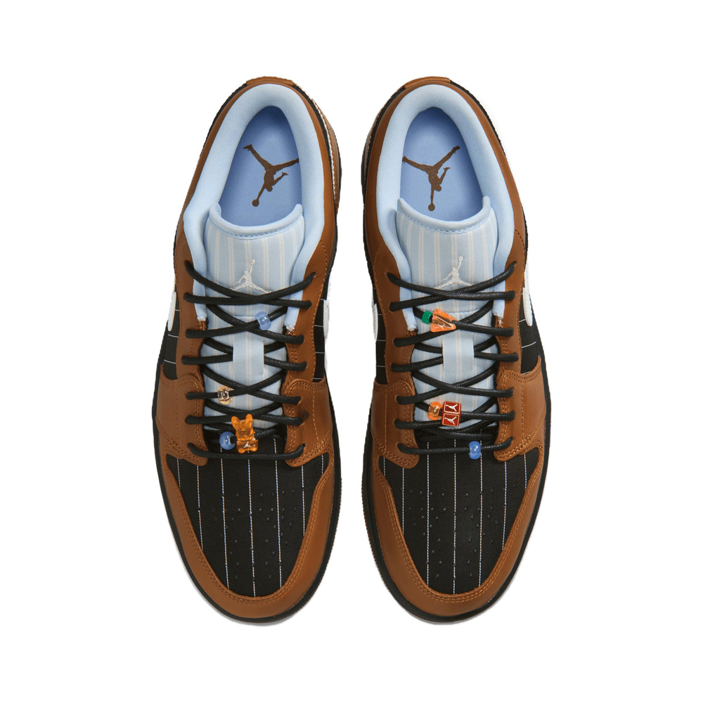 Nike Jordan 1 Low 'Black / Light British Tan / Sail' Мужские