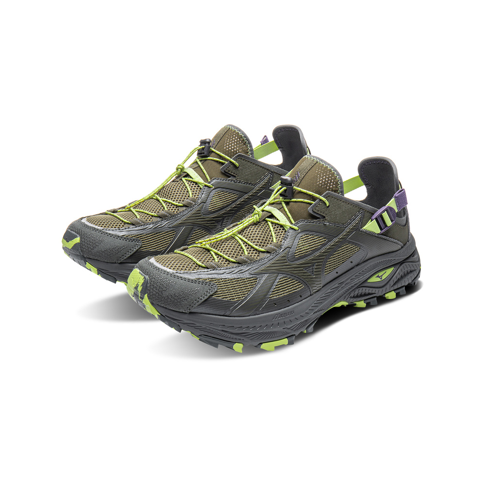 Mizuno Racer Trail 'Brown Green' Мужские