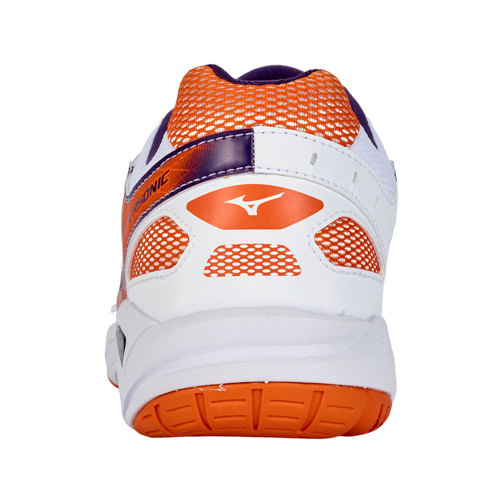 Mizuno Wave Supersonic Cn 'White Orange' Мужские