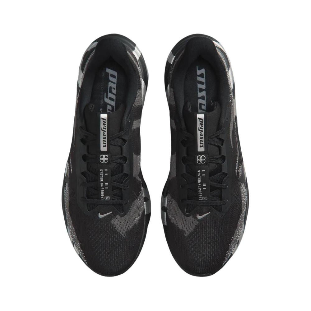 Nike Pegasus 42 'Black / Medium Ash / Metallic Silver / Black' Мужские