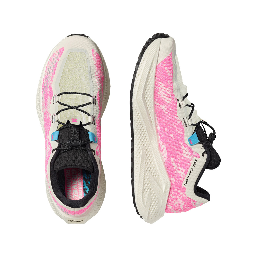 Salomon Aero Glide 'Vanilla Ice / Knockout Pink' Мужские