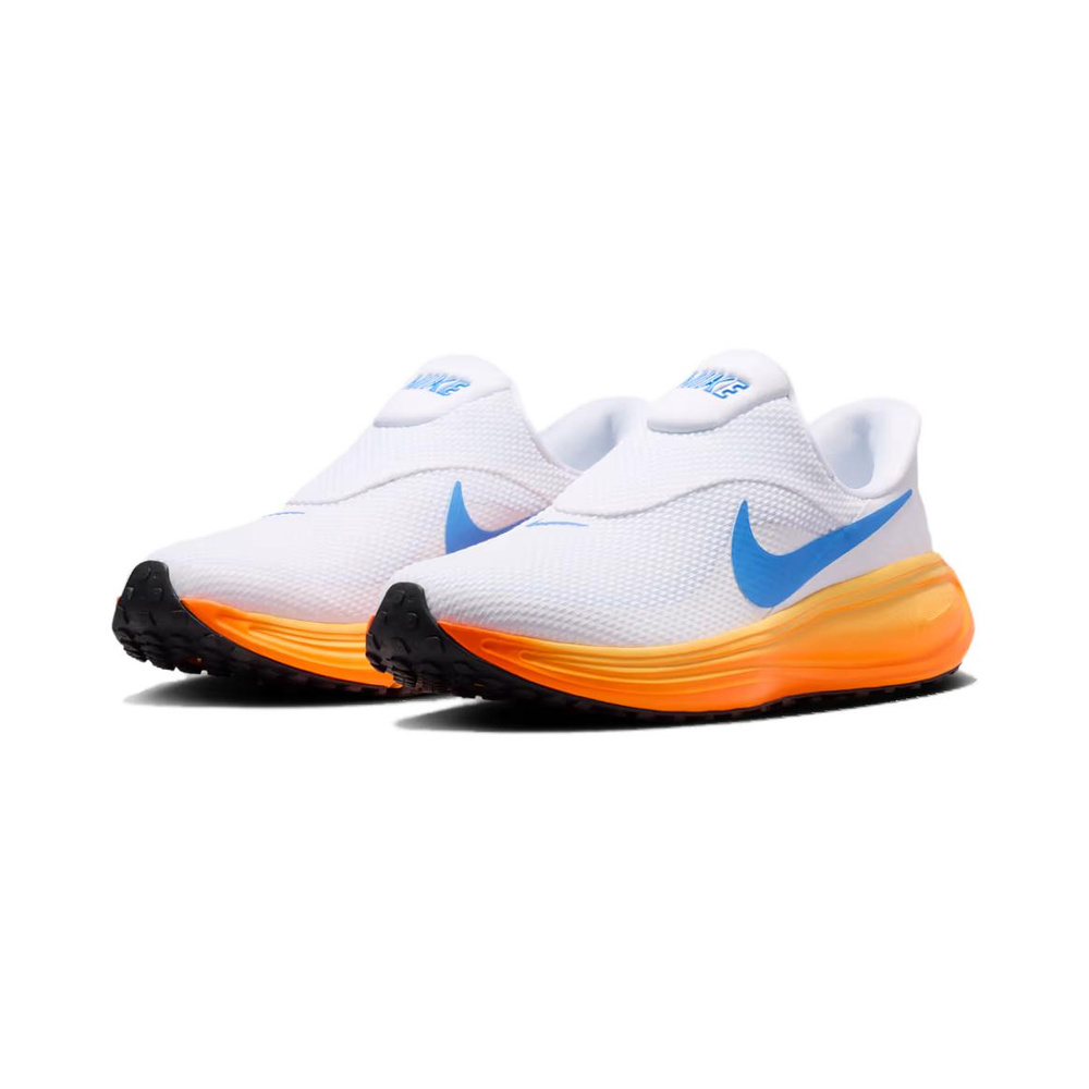 Nike Revolution 8 'White / Hydrogen Blue / Total Orange / Blue Crystal' Мужские