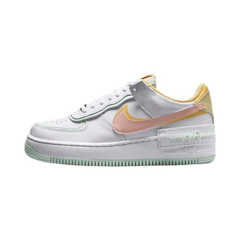 Nike Air Force 1 Shadow 'White / Green Spark / Summit White / Midnight Navy' Женские
