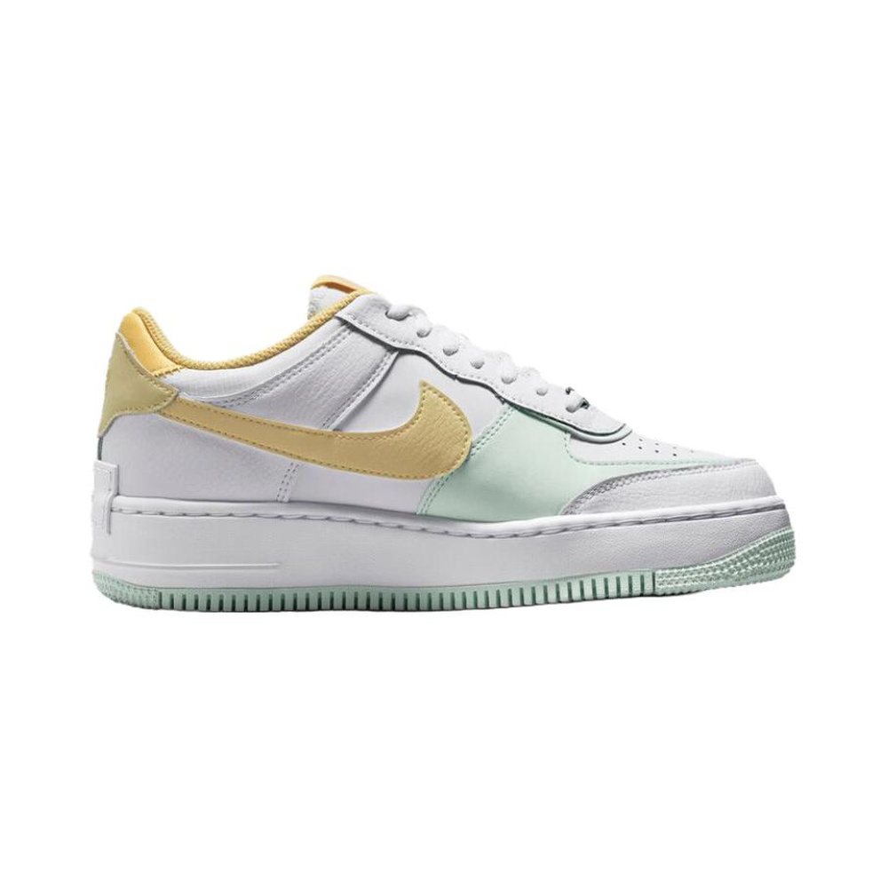 Nike Air Force 1 Shadow 'White / Green Spark / Summit White / Midnight Navy' Женские