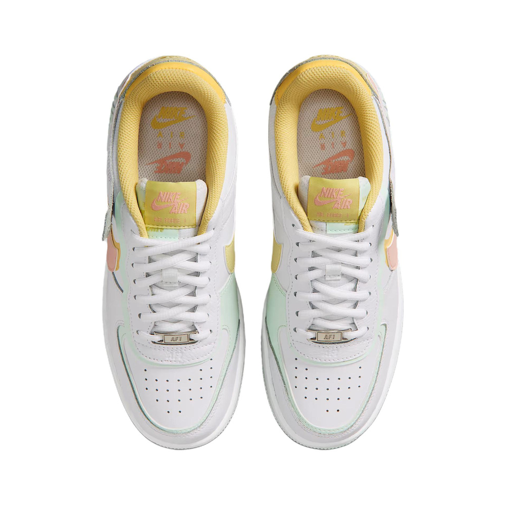 Nike Air Force 1 Shadow 'White / Green Spark / Summit White / Midnight Navy' Женские