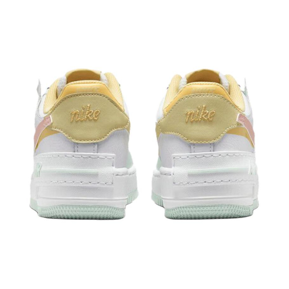 Nike Air Force 1 Shadow 'White / Green Spark / Summit White / Midnight Navy' Женские