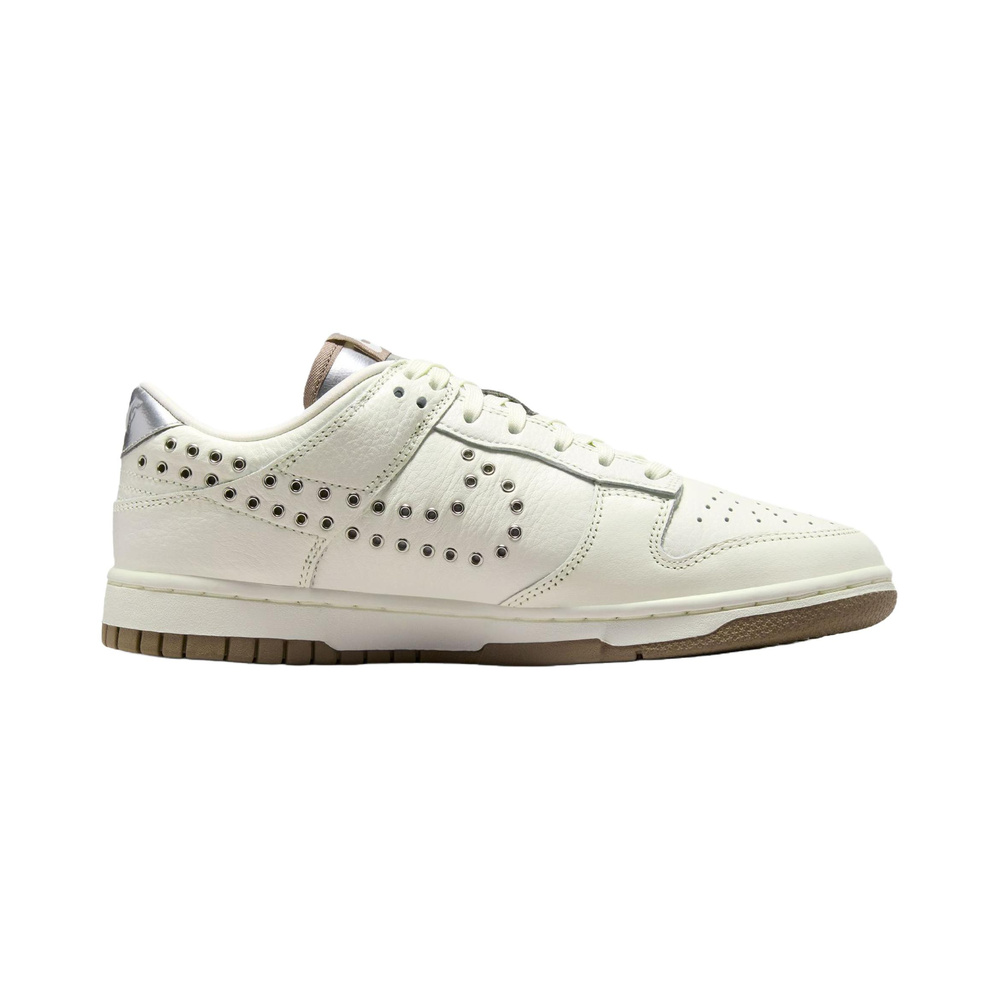 Nike Dunk 'Sail / Mink Brown / Metallic Silver' Женские