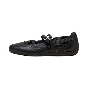 Ballet Croc Print Black