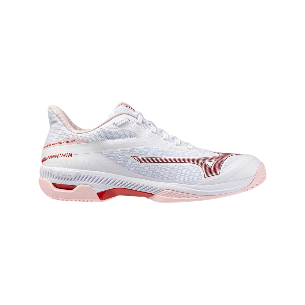 Mizuno Wave Exceed Court 'White / Pink' Мужские