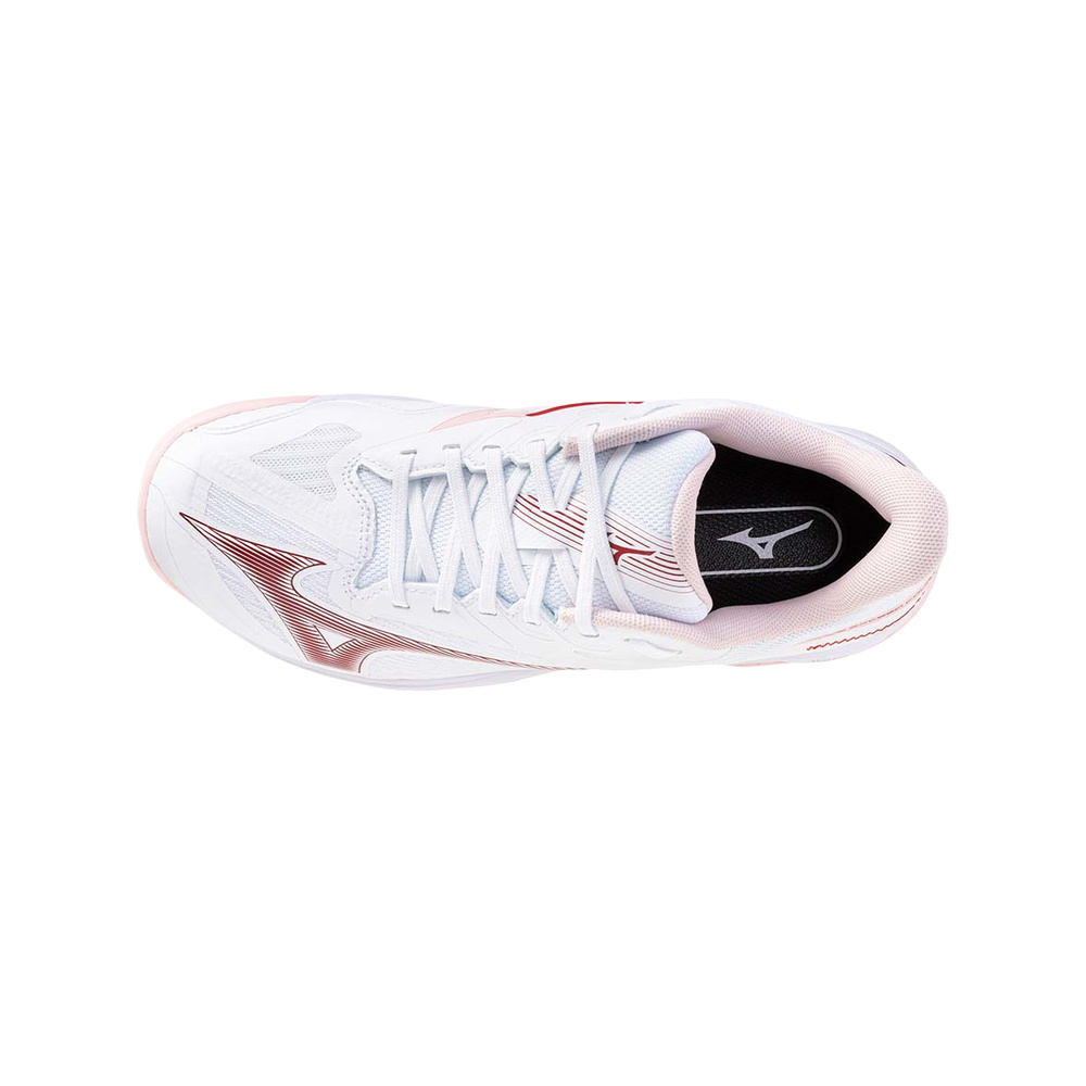 Mizuno Wave Exceed Court 'White / Pink' Мужские