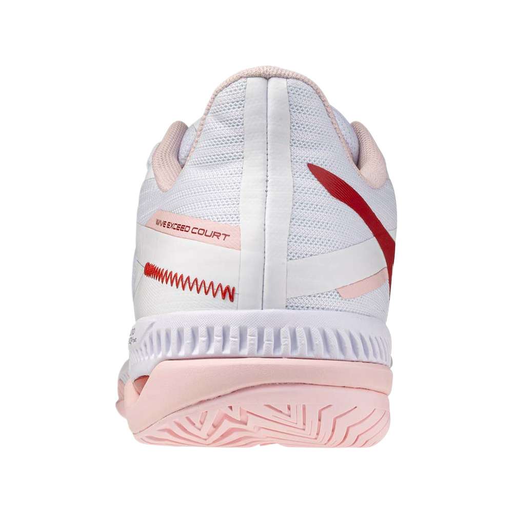 Mizuno Wave Exceed Court 'White / Pink' Мужские