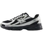 Black Metallic Silver