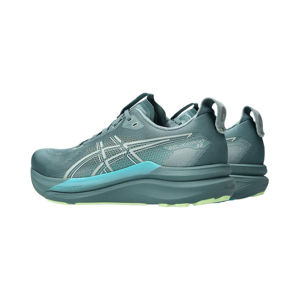 ASICS Gel Kayano 33 'Foggy Teal Illuminate Yellow' Мужские