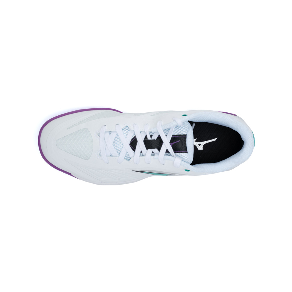 Mizuno Wave Medal 8 'White Purple Green' Мужские