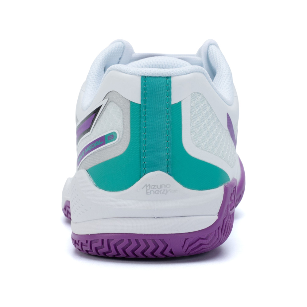 Mizuno Wave Medal 8 'White Purple Green' Мужские