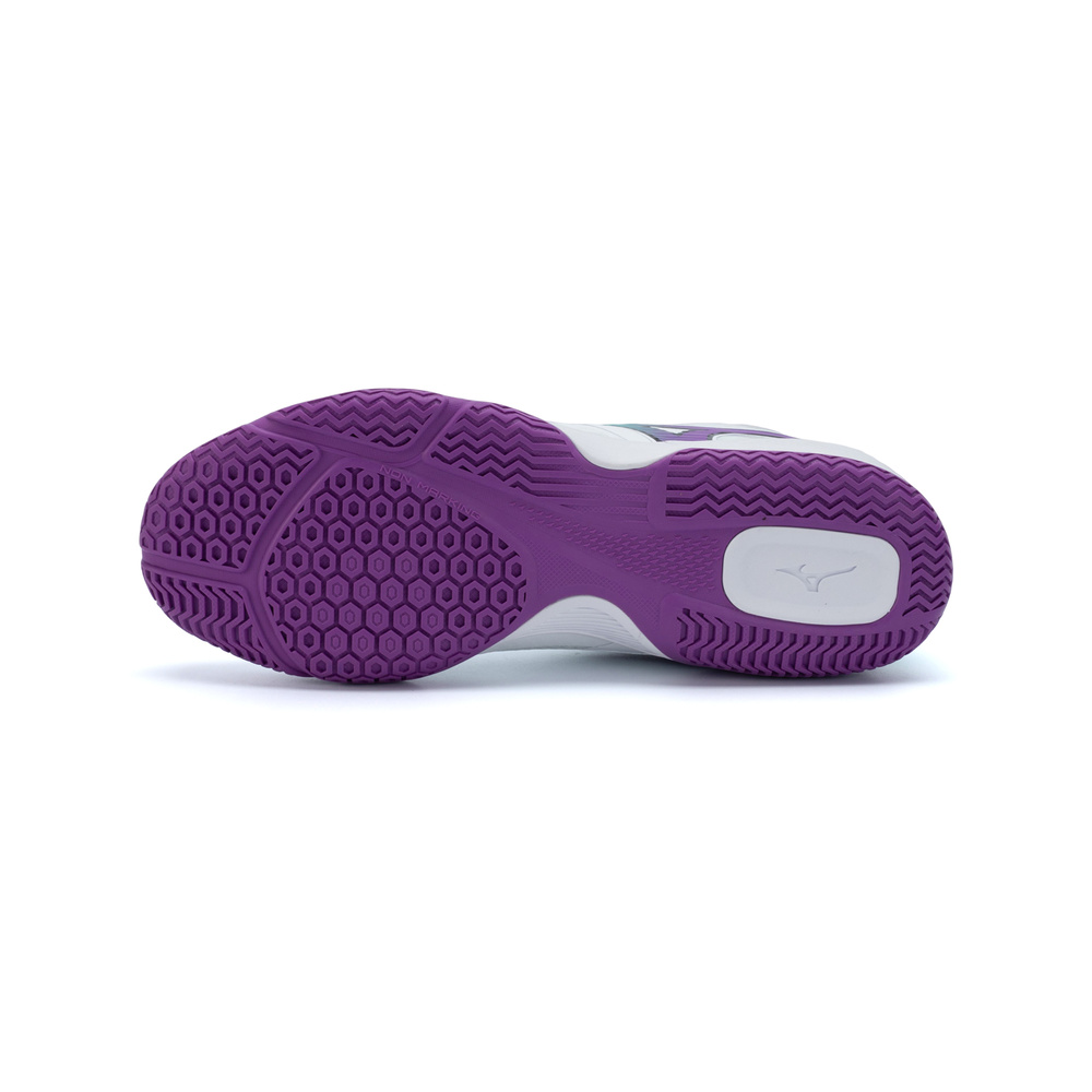 Mizuno Wave Medal 8 'White Purple Green' Мужские