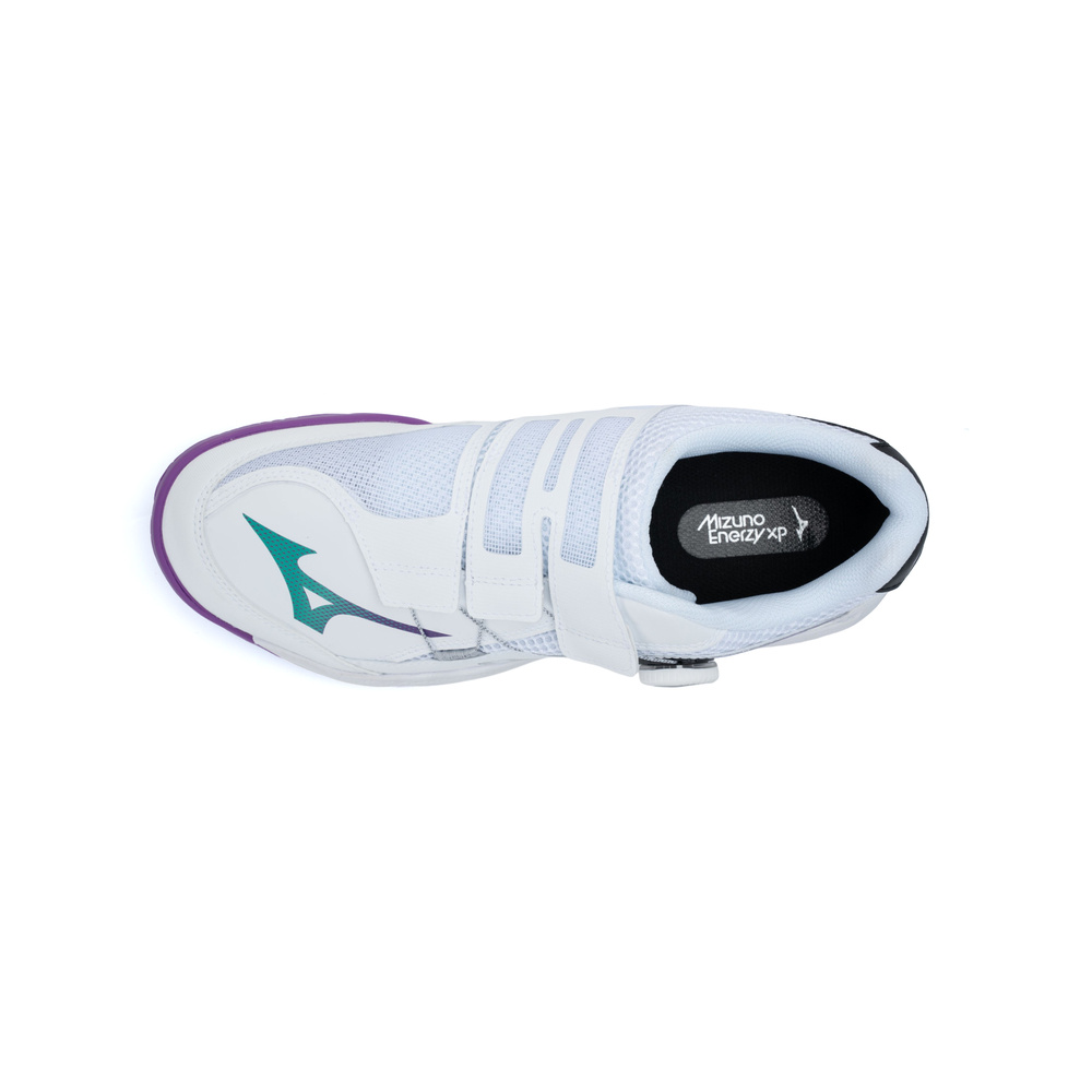 Mizuno Wave Medal 'White Purple' Мужские